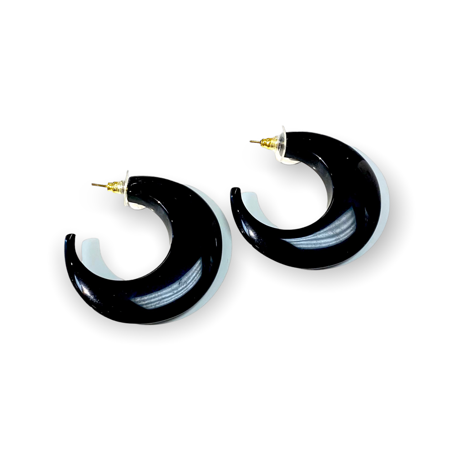 Atelier 1701 - Black Moon Earrings