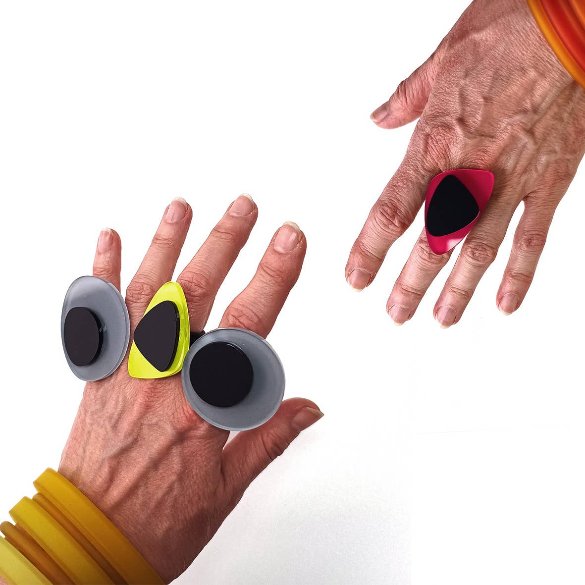 ALEX+SVET - CHLOE LG ring LUSH GLOW line: Aqua_Lake