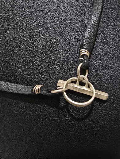 Dona Siebler - Petrified Wood Pendant Necklace