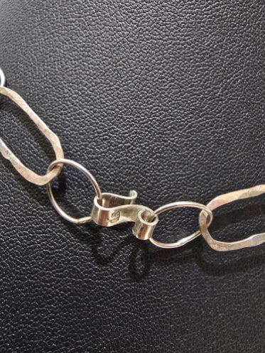 Dona Siebler - Green Chalcedony Stone Necklace