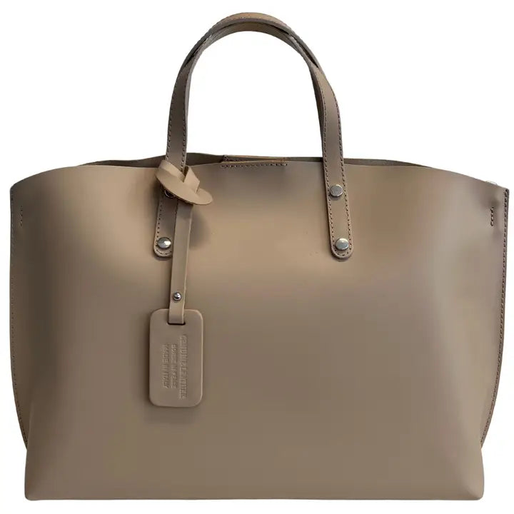 MODARNO - Elegant Italian Leather Shopper Bag