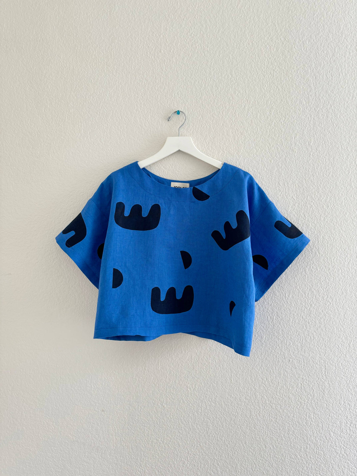 Joolee - Blue linen top