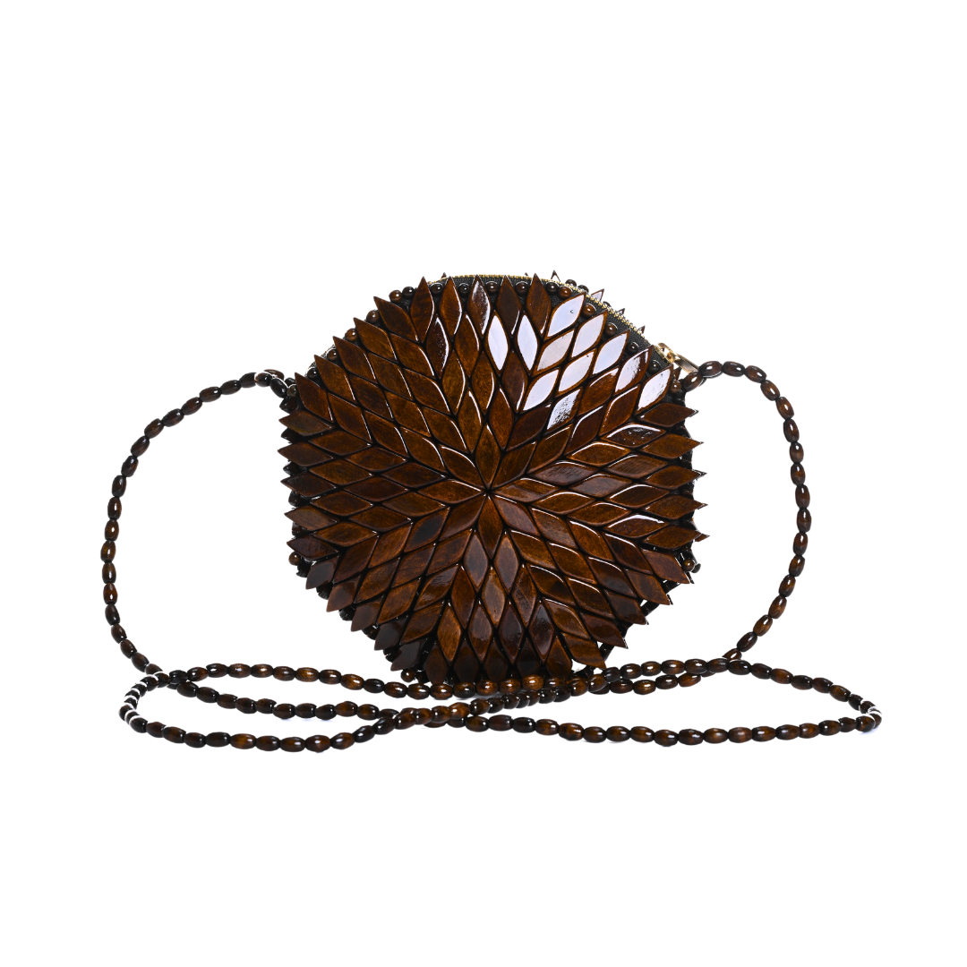 ShanPaulo - Bali Crossbody Large - Dark Walnut