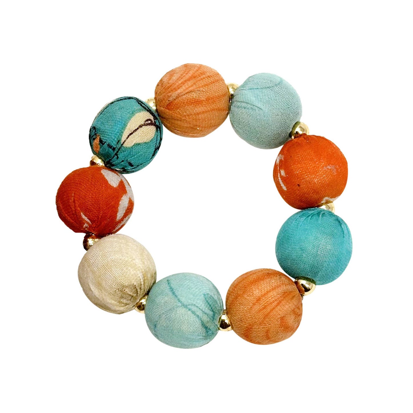 WorldFinds - Kantha Capri Bold Bracelet