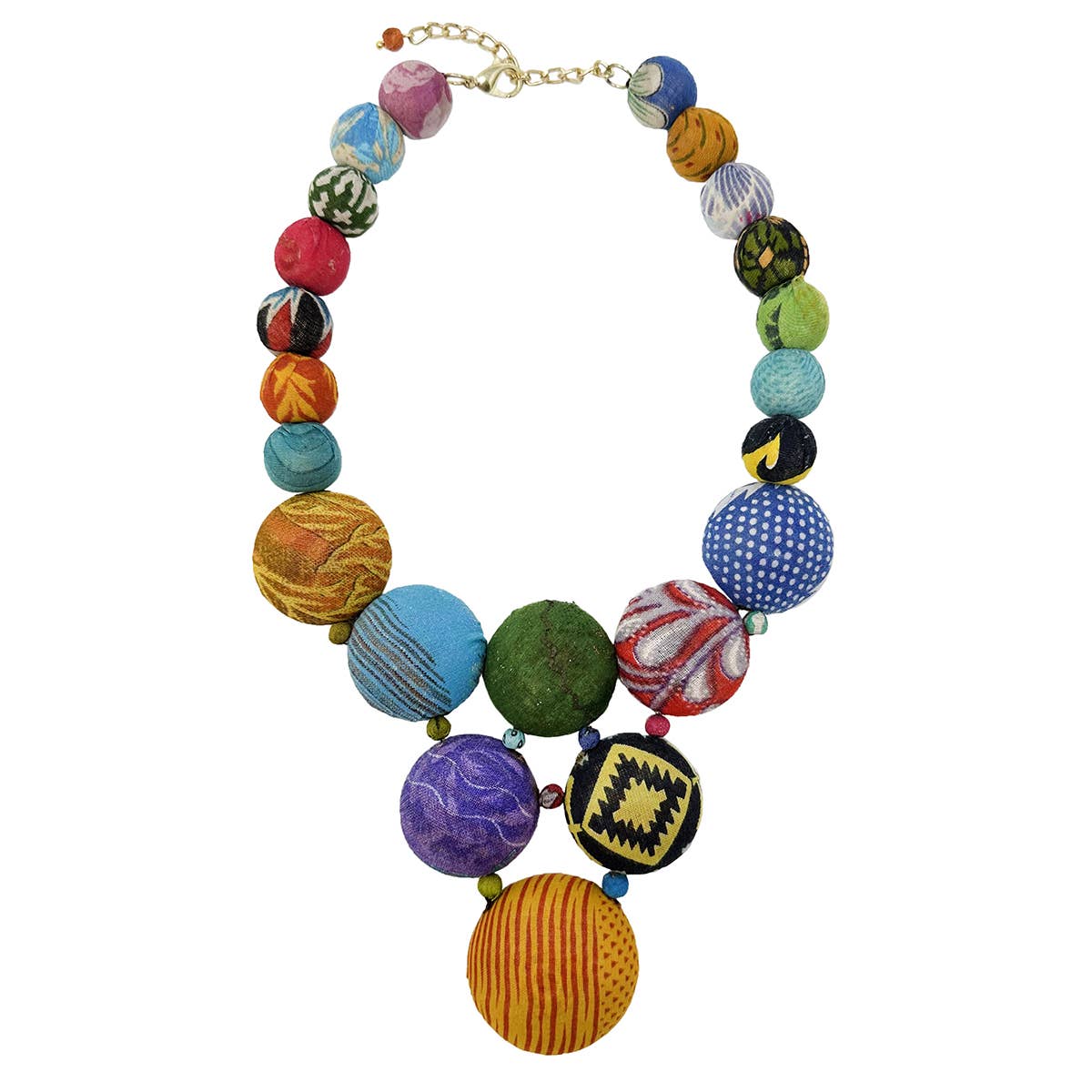 WorldFinds - Kantha Paloma Necklace