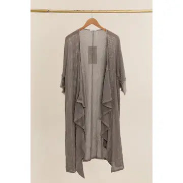 Made in Italy - Openwork Cotton Vest (More colors)