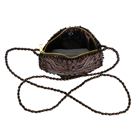 ShanPaulo - Bali Crossbody Large - Dark Walnut