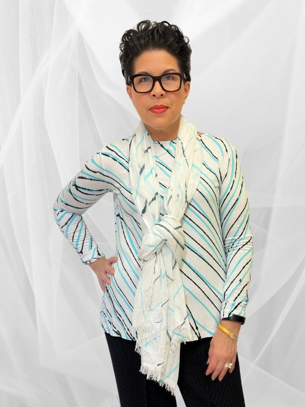 Annie Turbin Designs- Boat Neck Tee