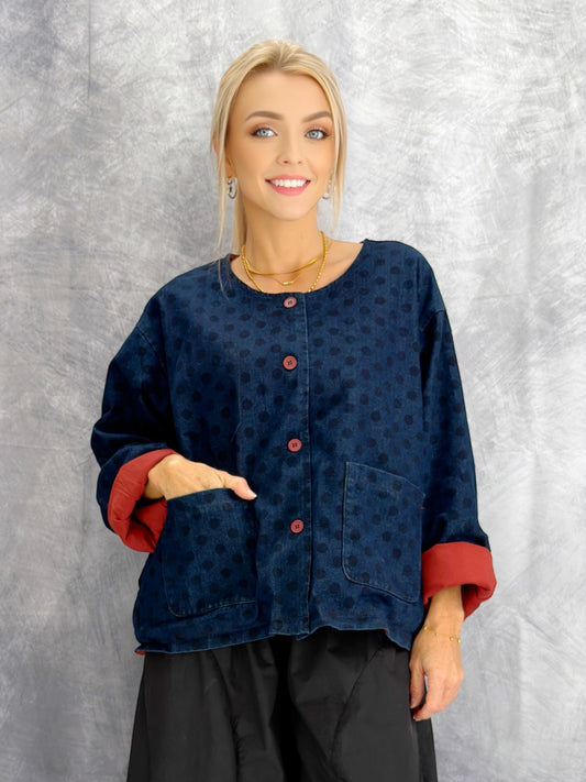 BELLA BLUE - Double Layers Jacket