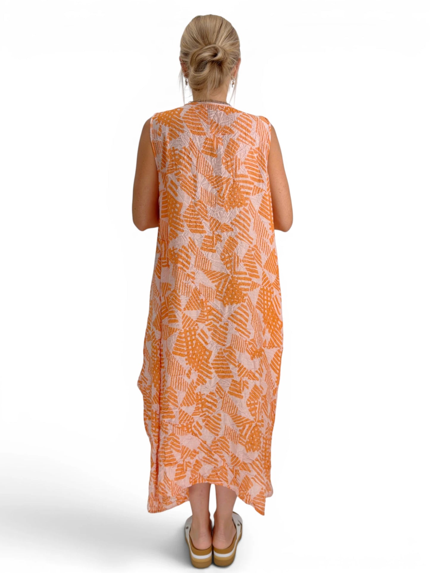 Dress to Kill- Glamour Dress/ Orange