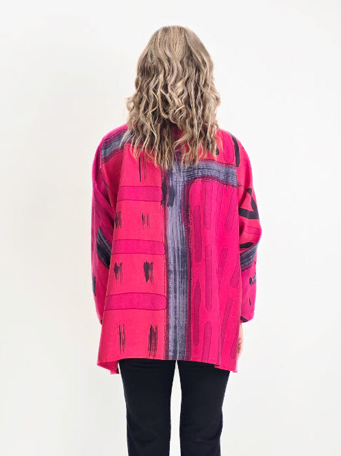 Kay Chapman- Dupioni Silk Issey Shirt