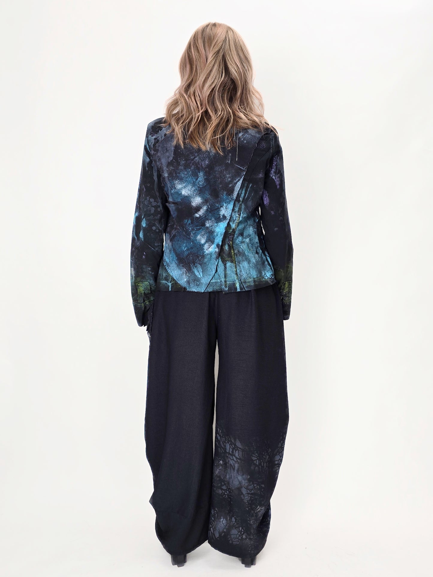 Tatiana Palnitska- ND7- Fitted Feather Designs Jacket