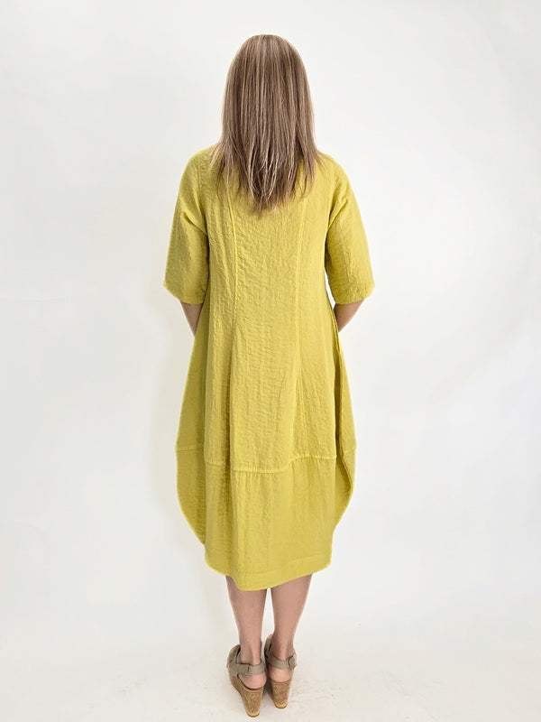 Eleven Stitch- Tea Dress/ Sweet Lime