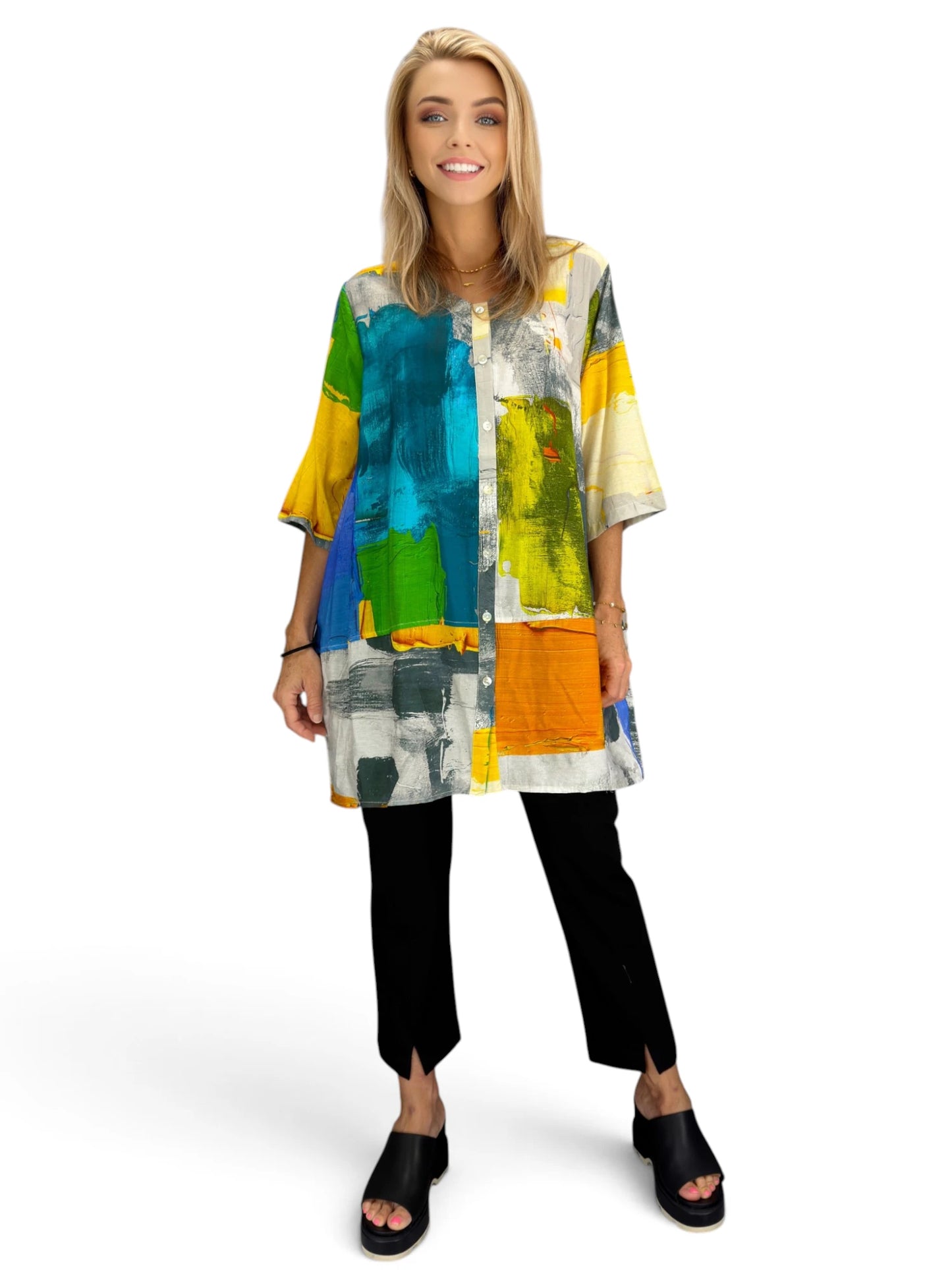 BELLA BLUE - Summer Color Tunic