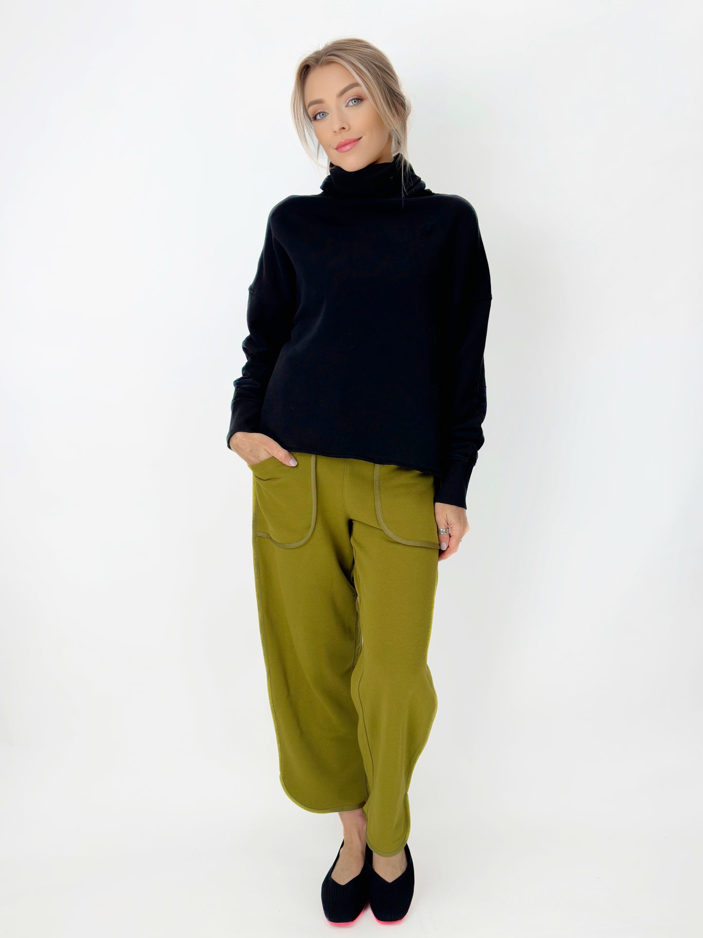 Mono B - Lounge Layer L/S Turtleneck