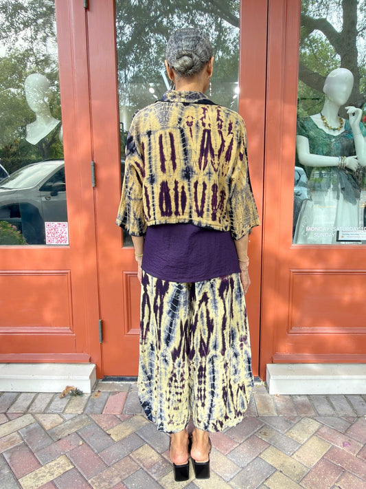 Eleven Stitch- Double Pocket Pants/ Hand Dye