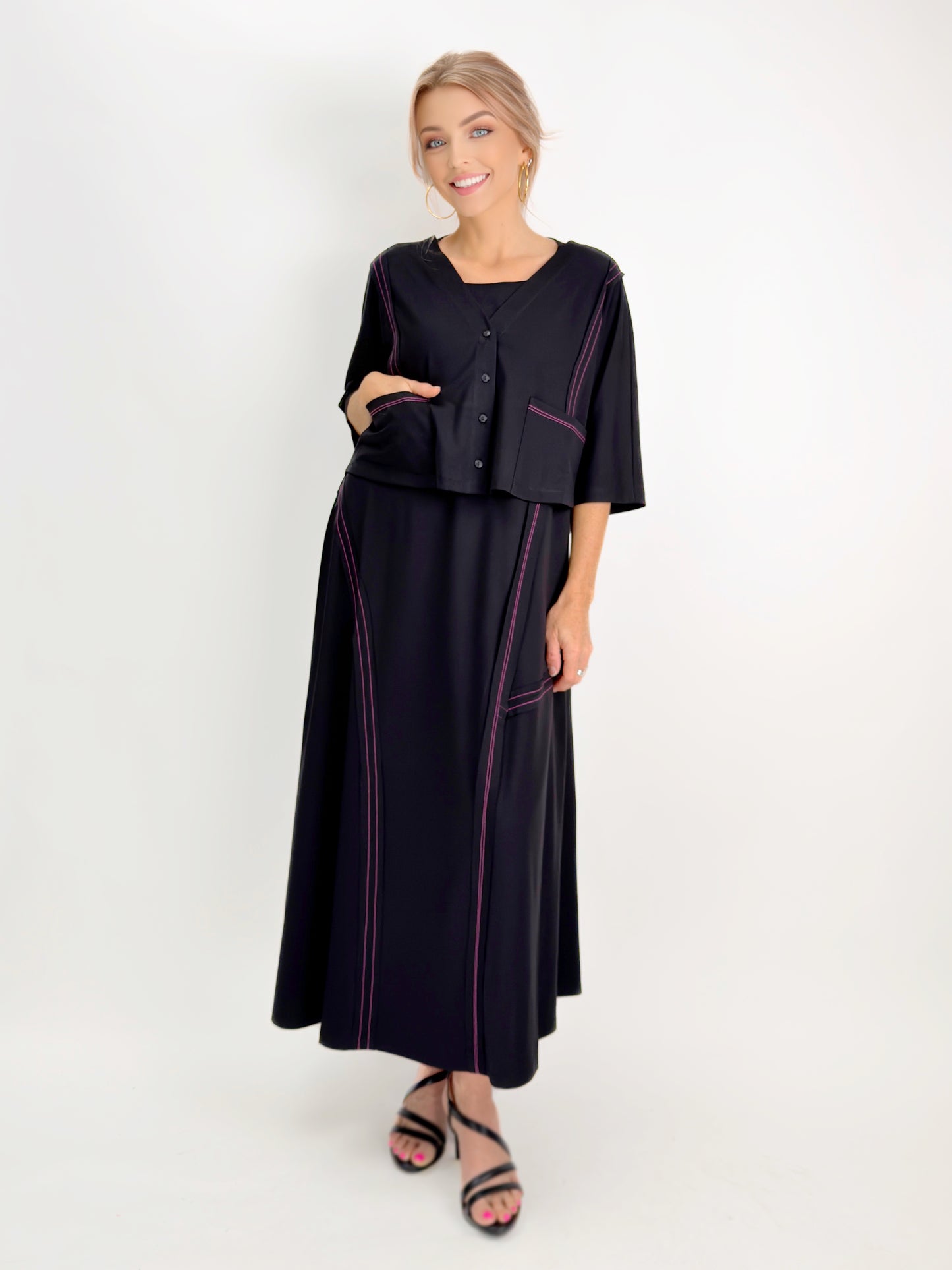 Ozai N Ku- Vanguard A-Line Dress