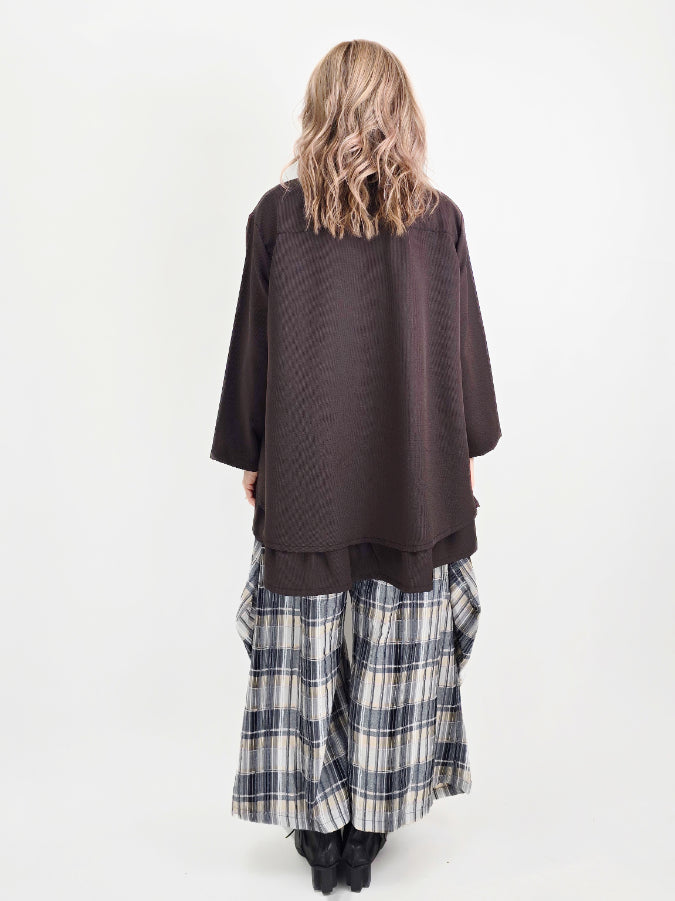 Dress to Kill - Haram Pant/ Slate Taupe White