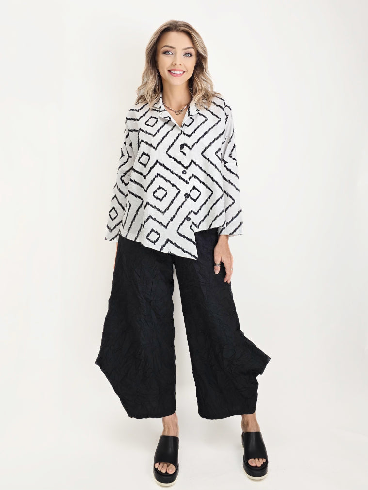 M Square- Point Shirt/ Epic White