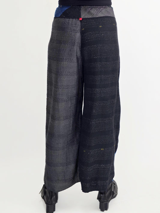 Mieko Mintz- Jaipur Patch Kantha Knee Tuck Pant