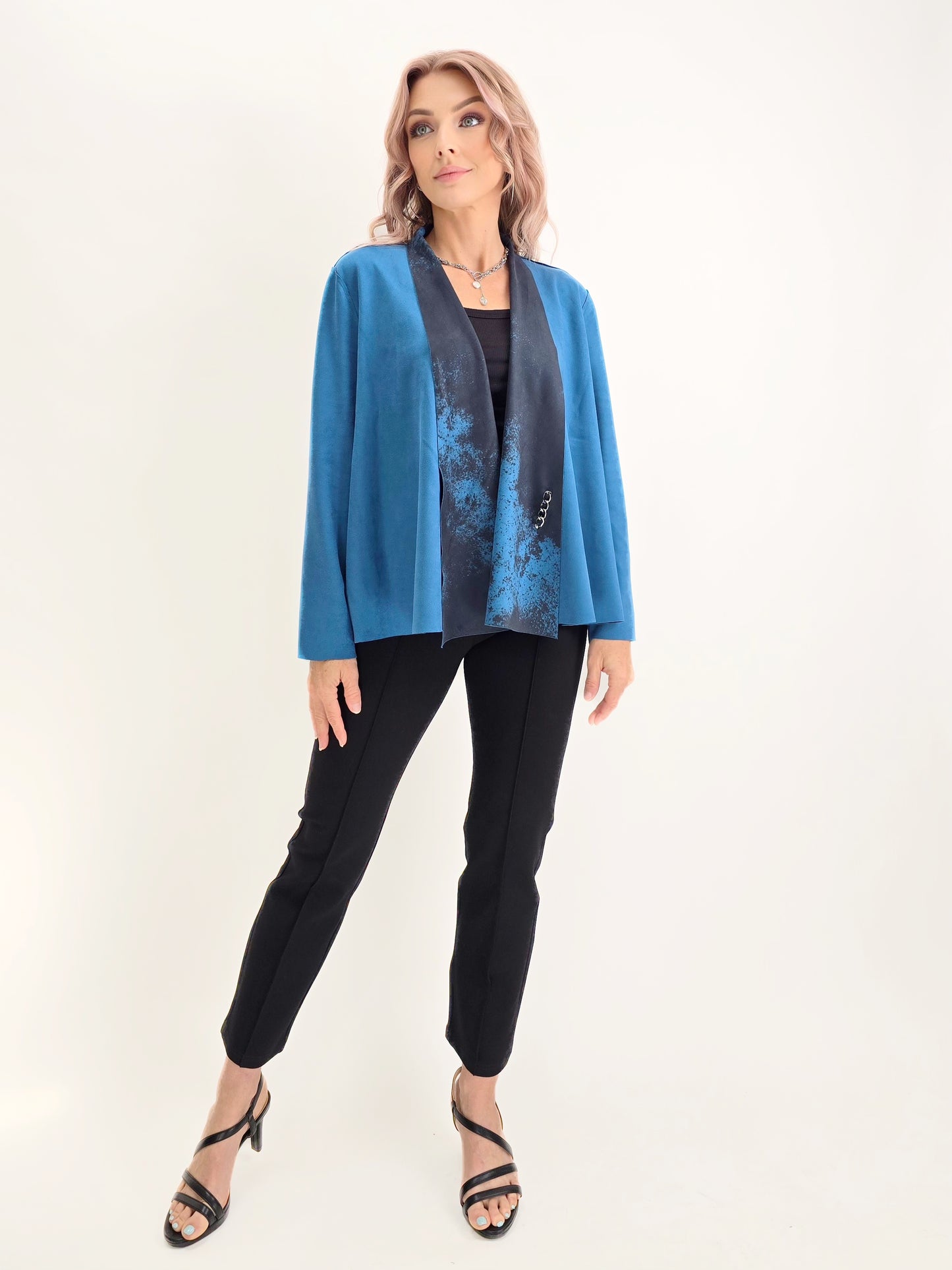 Lemon Grass- Reversible Wrap jacket