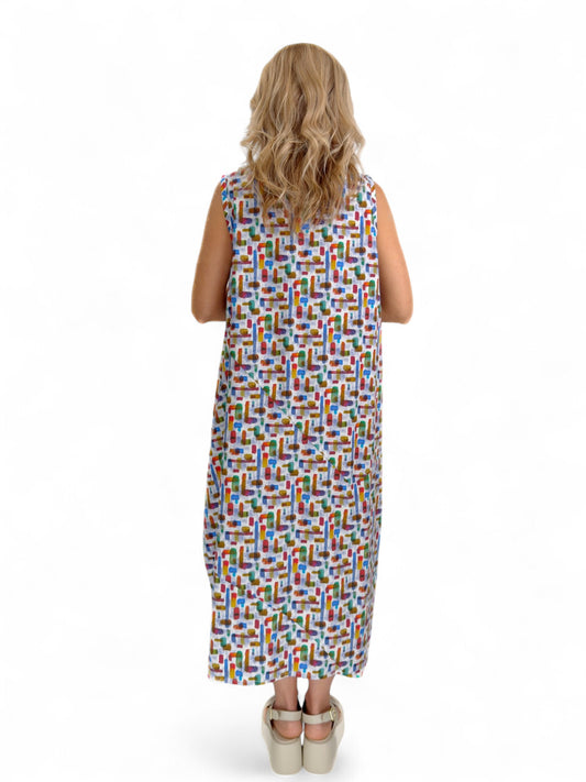 Dress to Kill- Glamour Dress/ Multicolor