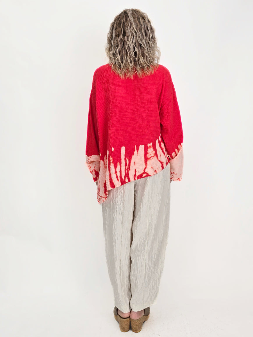 Dress to Kill- Elastic Pull L/S Top