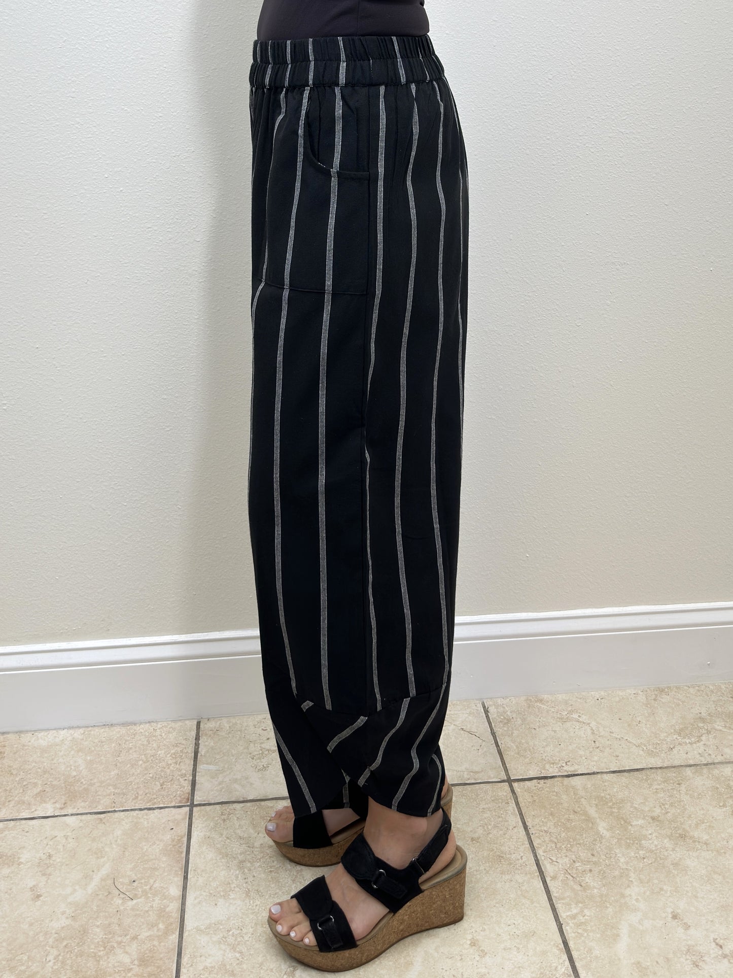 Tulip Clothing- Ariana Pant in Hinsdale Stripe