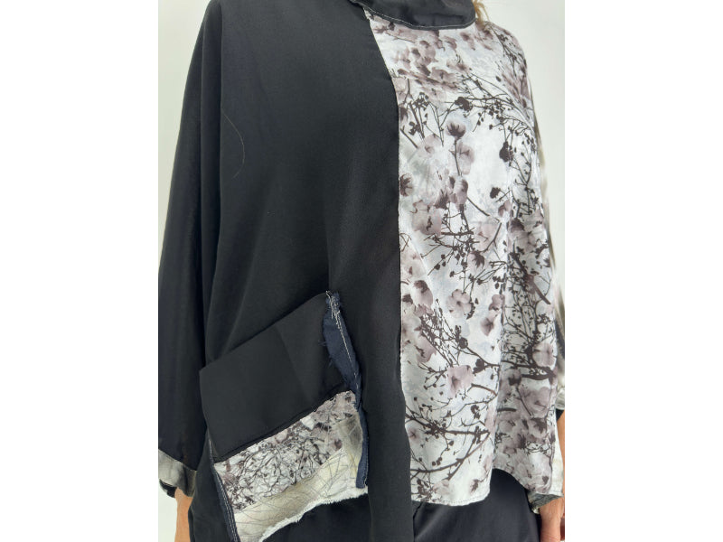 Tatiana Palnitska- JF6/ Talking About Painting Silk Top