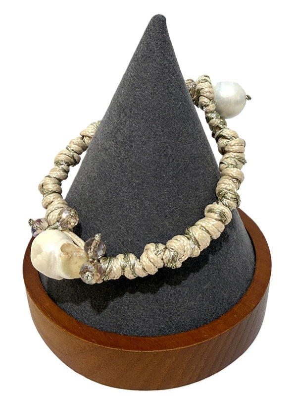 Bijoux Envie Jewelry- Handmade Freshwater Pearl Bracelet