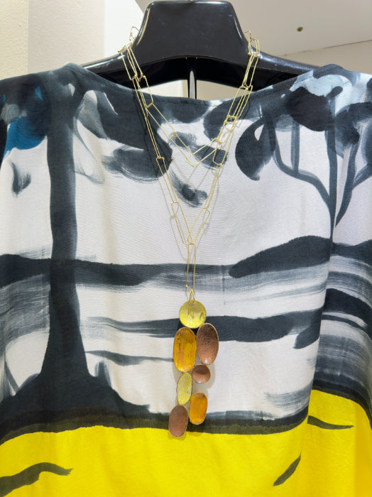 Dora Haralambaki- Gold Dusted Necklace