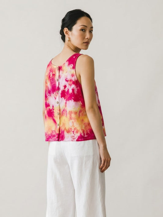 Narenee Designs- Sunset Bloom Tank