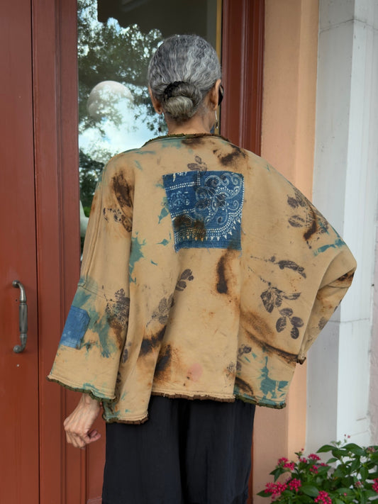 Earth & Loom - Artisan Patchwork French Terry Jacket