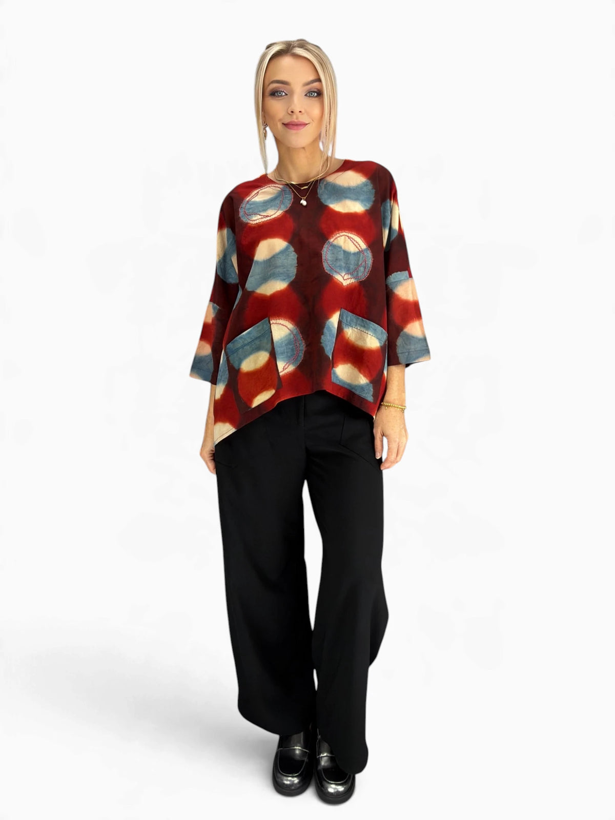 Handwork of India - Rimsha Popover Swing Top