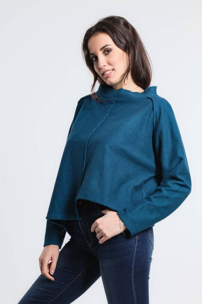 TINA Stephens - Whitney French Terry Seam Top