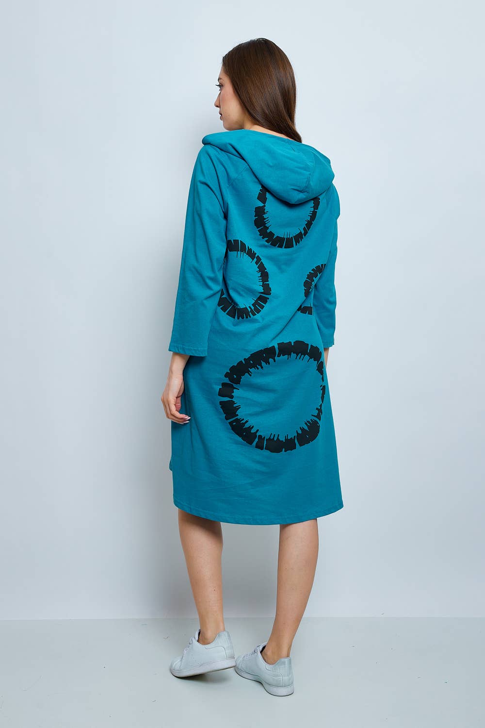 BELLA BLUE - Hoodie Dress