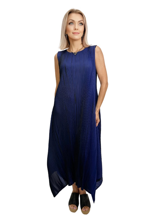 Mia Collection- Pleated  Dress