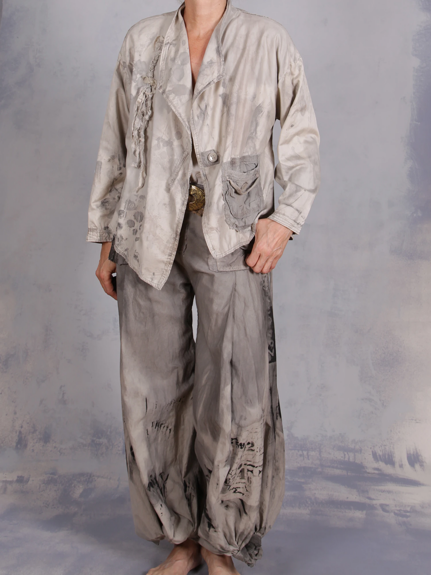 Tatiana Palnitska - SUM28- " A Modern Khaki" Cotton Jacket