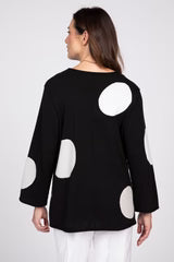 Olivia by Habitat- Full Circle Dot V-Neck