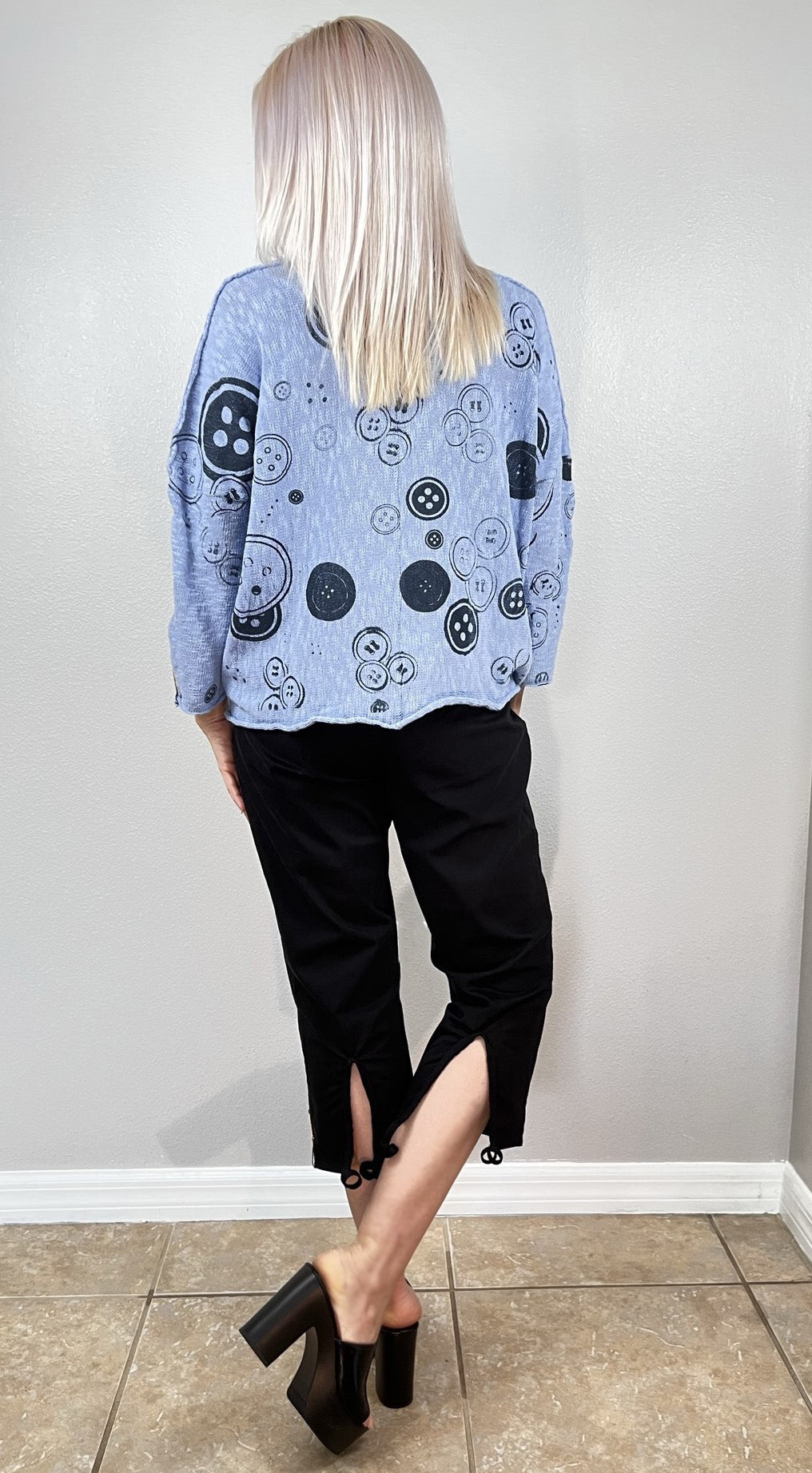 Paper Temples-Kick Pant Crop