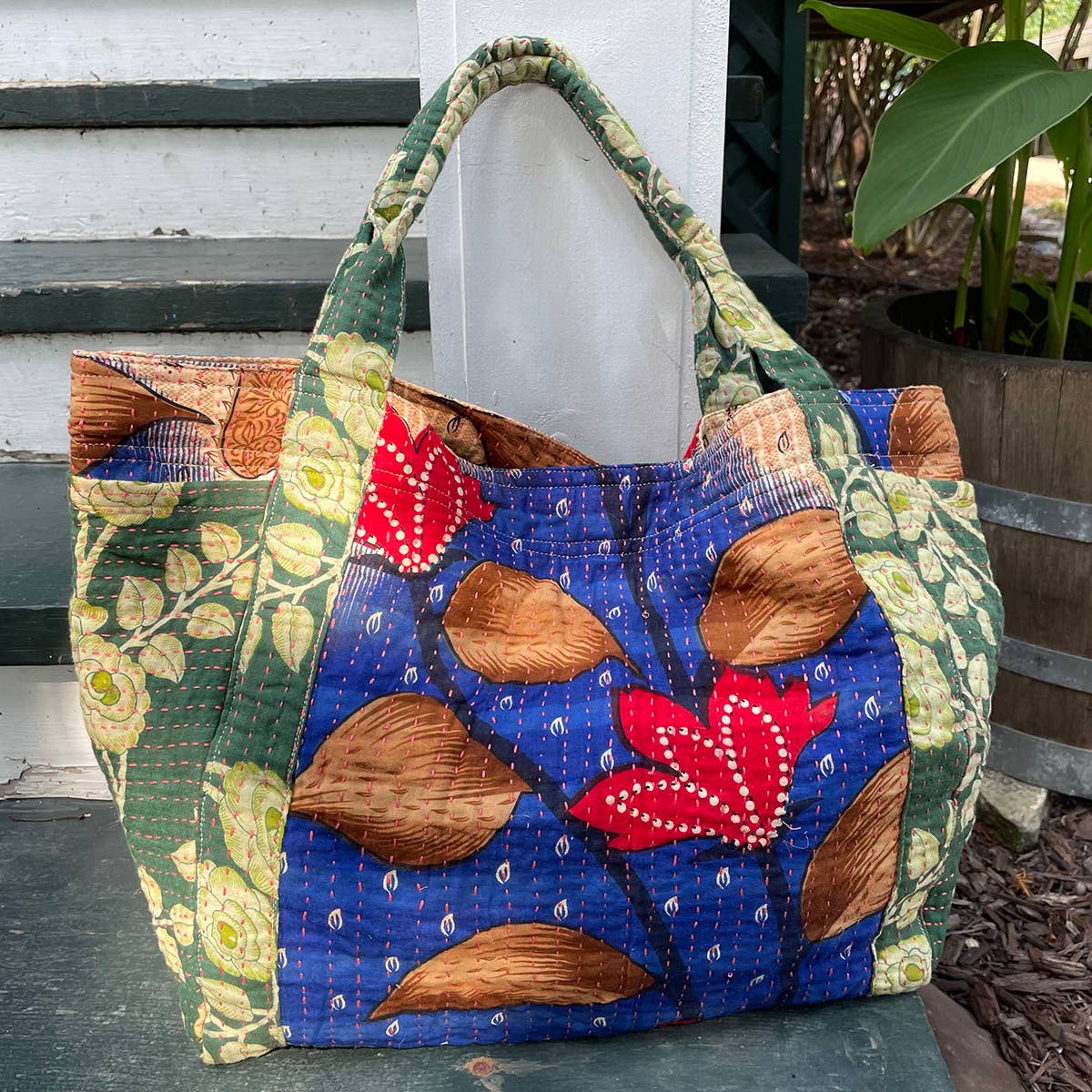 WorldFinds - Kantha Carryall Bag