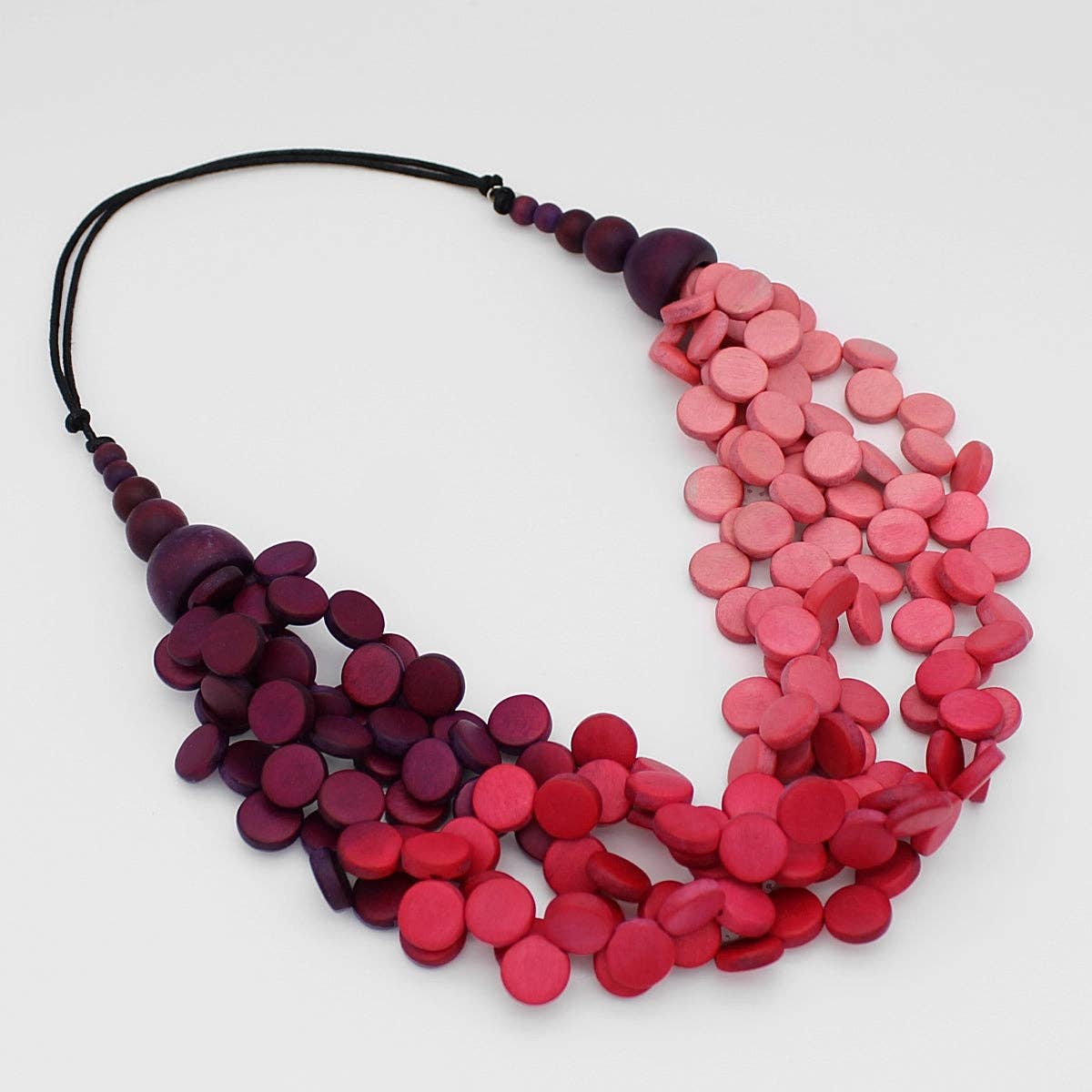 Sylca Designs - Ombre Red Gillian Necklace