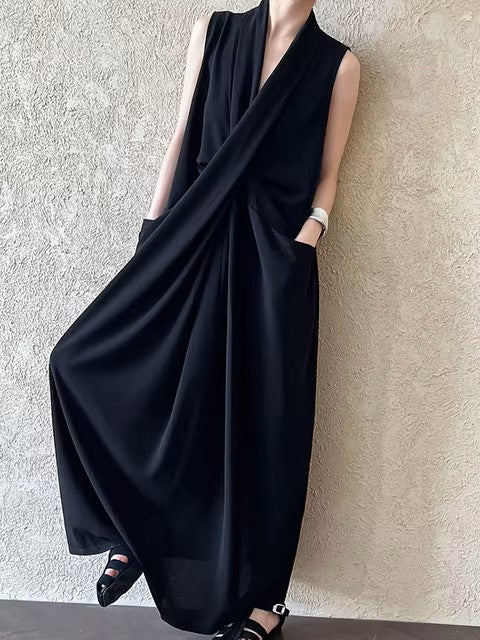 Mia Collection- Paris Dress/ Black