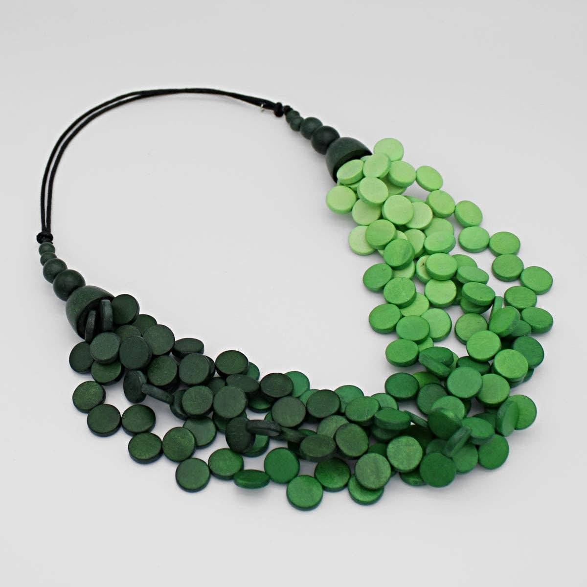 Sylca Designs - Ombre Green Gillian Necklace