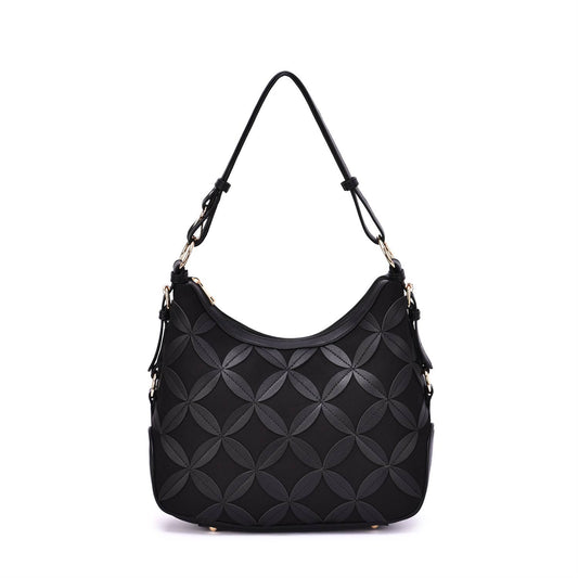 Mellow World - Iga Rococo Hobo Bag: Black