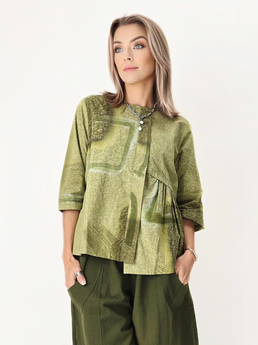 Raksa- Handmade Batik Cotton Blouse