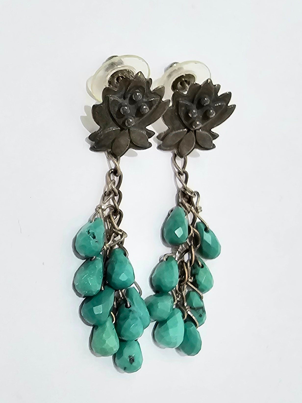 Susan Green- Clip Earrings