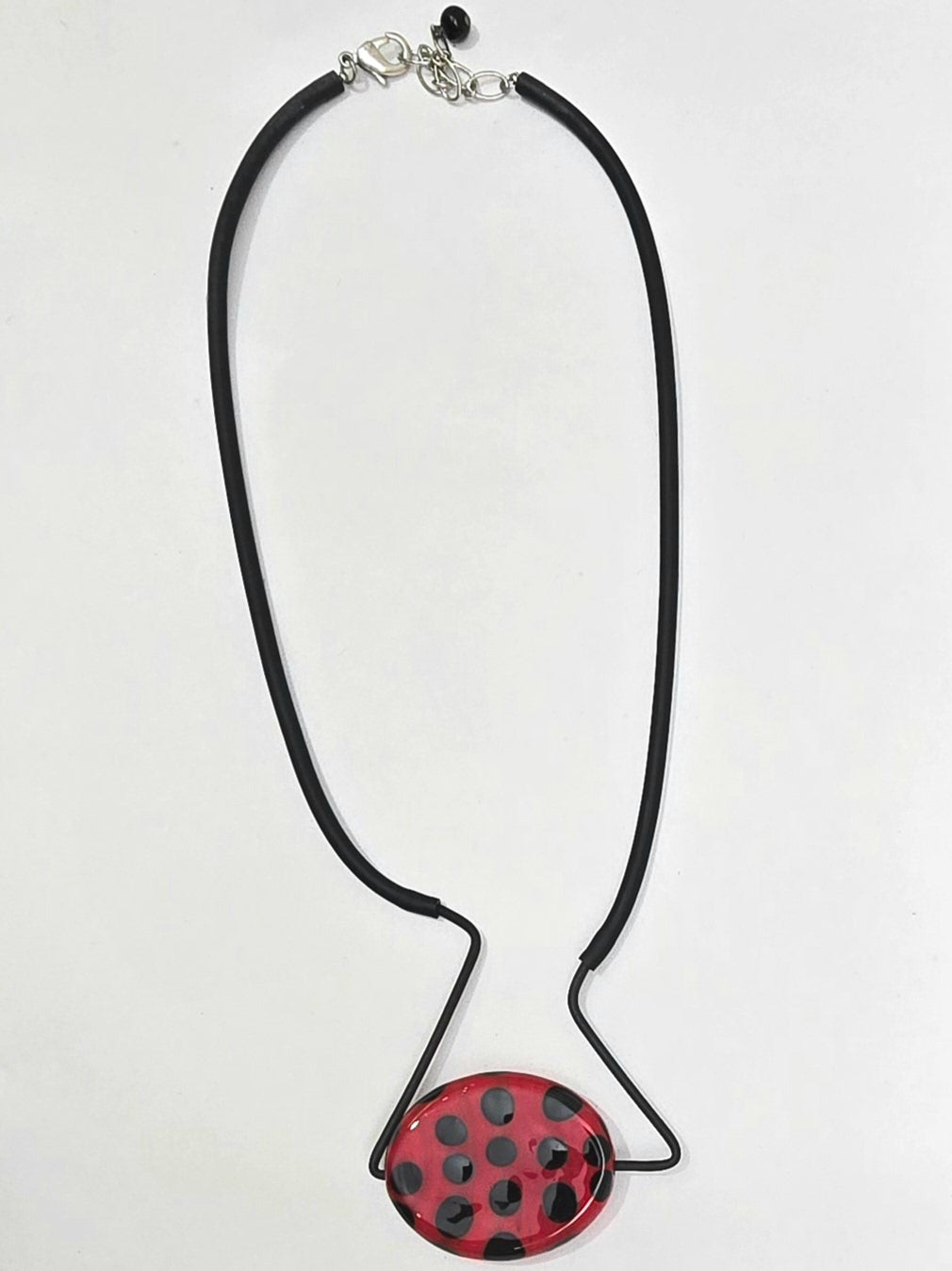 Samuel Coraux- Murano Glass Necklace/Red