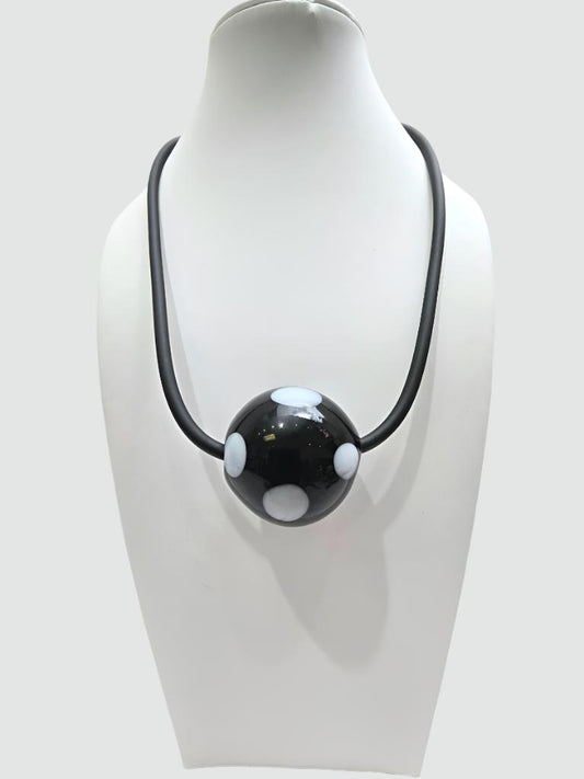 Samuel Coraux- Murano Glass Ball Necklace