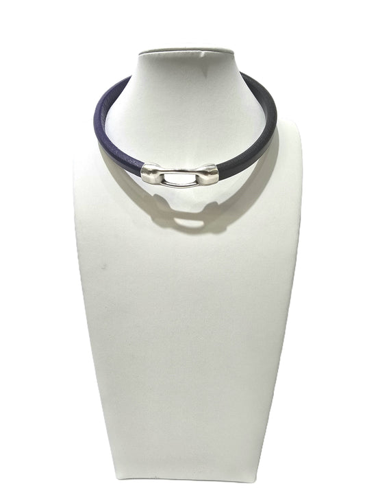 Detroit Wire Wear- Gab Chocker/ Black & Dark Purple